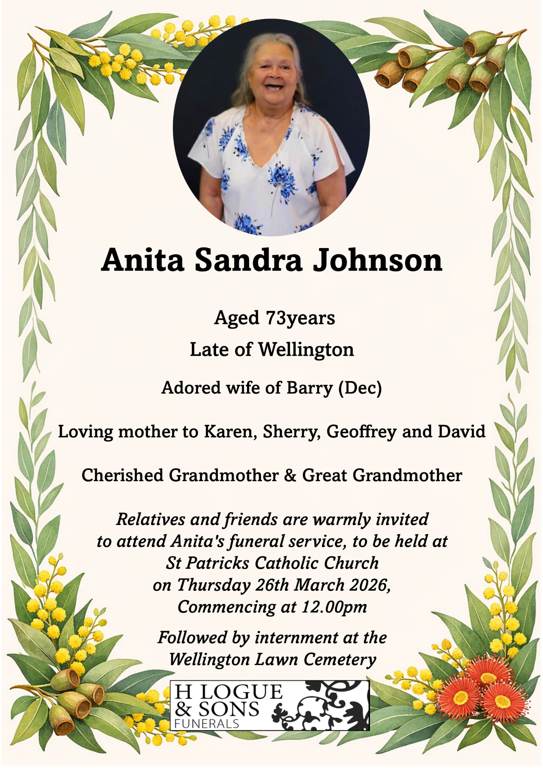 Anita sandra johnson
